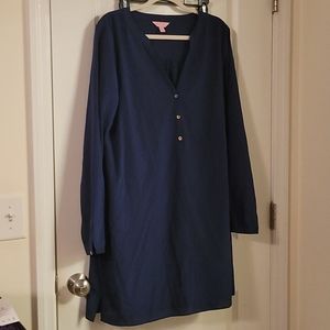 Lilly Pulitzer Silk Shirt Dress